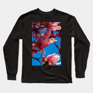 Magnolia Flowers Long Sleeve T-Shirt